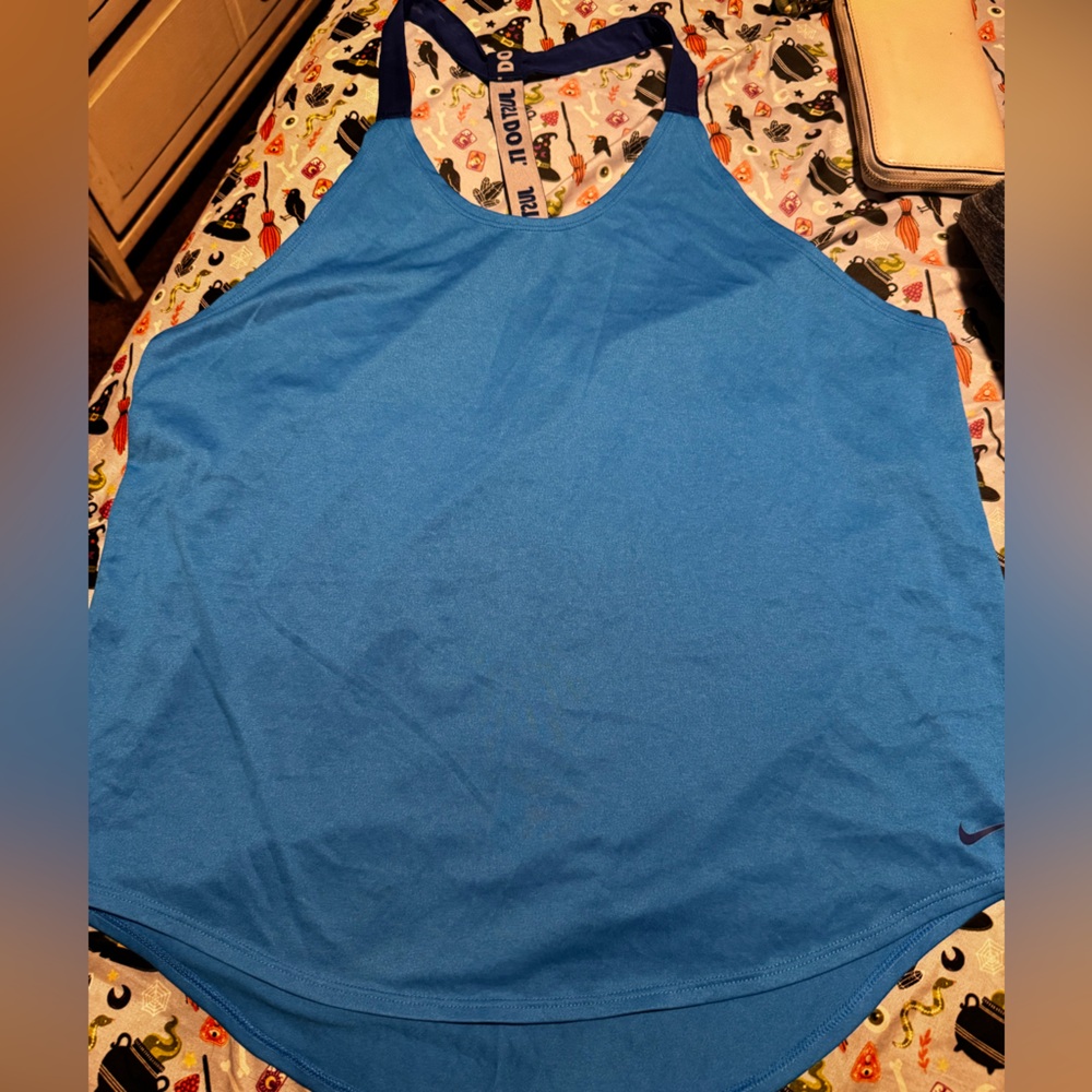 SOLD Nike Dri-FIT Bright Blue Top